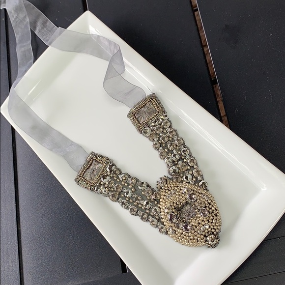 Beaded Statement Necklace - Picture 1 of 4